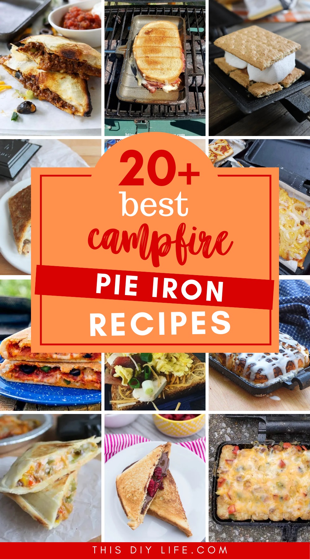 Mountain Campfire Pie Iron Recipes