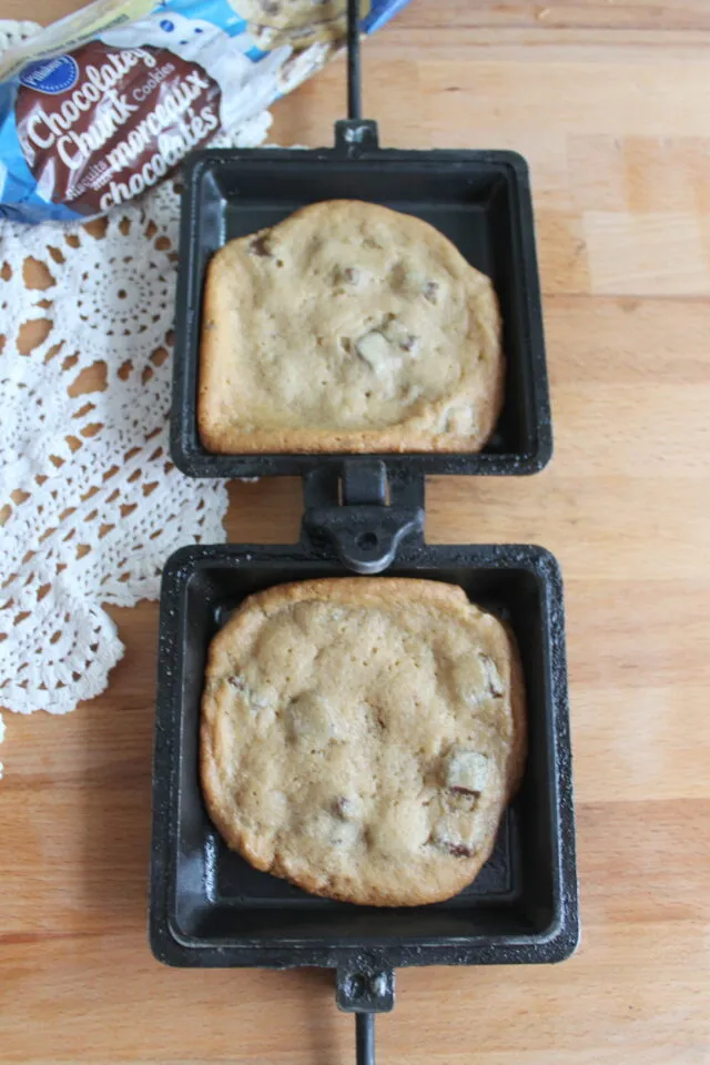 Pie Iron Cookies