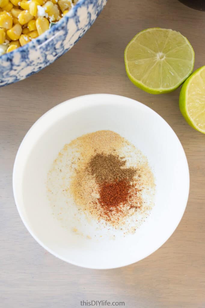 spice mix for tomato corn feta avocado salad recipe