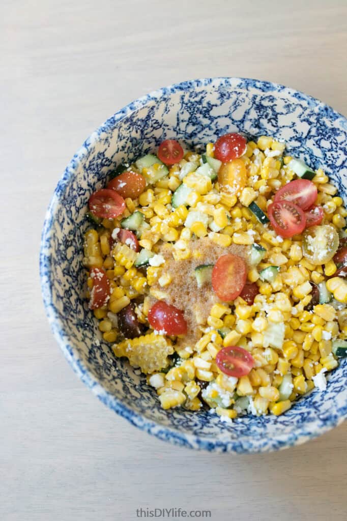 mix fiesta corn salad recicpe