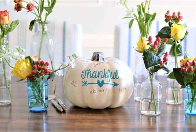 Thankful Pumpkin craft