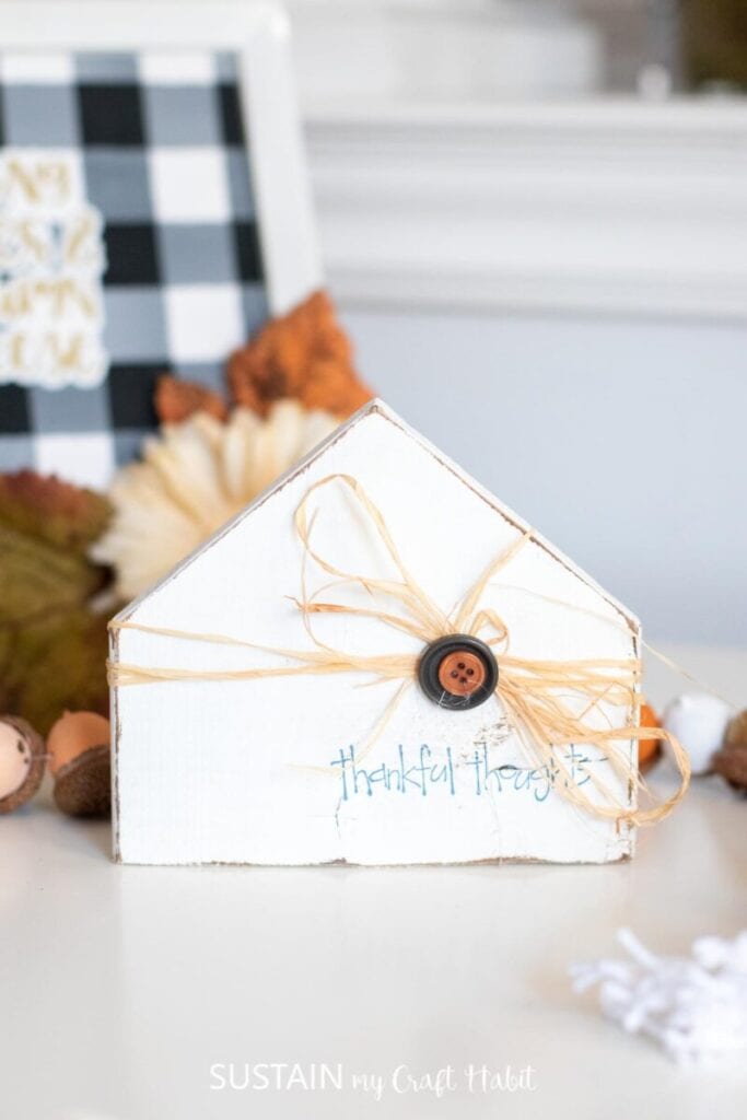 Decorative Scrap Wood Houses