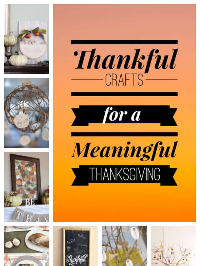 thankful thanksgiving crafts for kids and adults gratitude