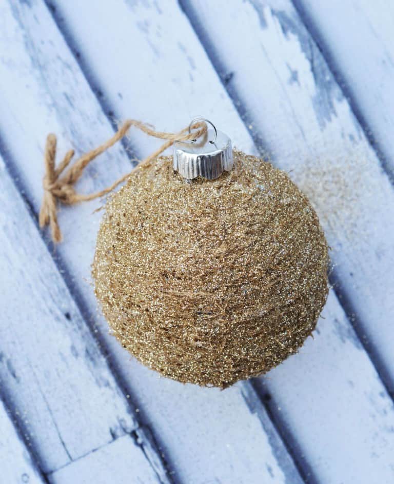 DIY Rustic Christmas Ornament