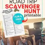 printable Road Trip Scavenger Hunt PDF