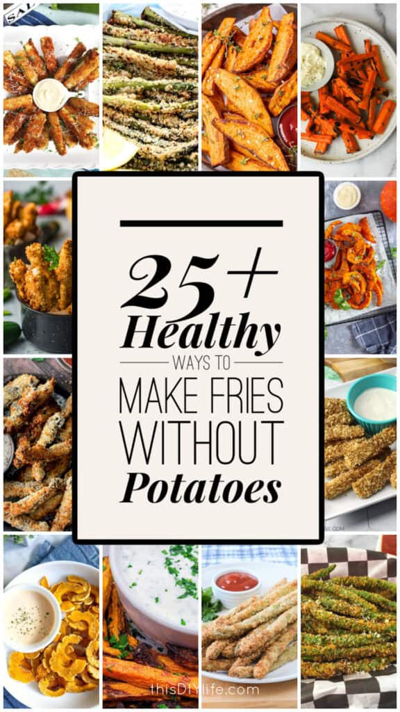 healthy ways to make fries without potatoes