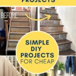 DIY basement stair makeover