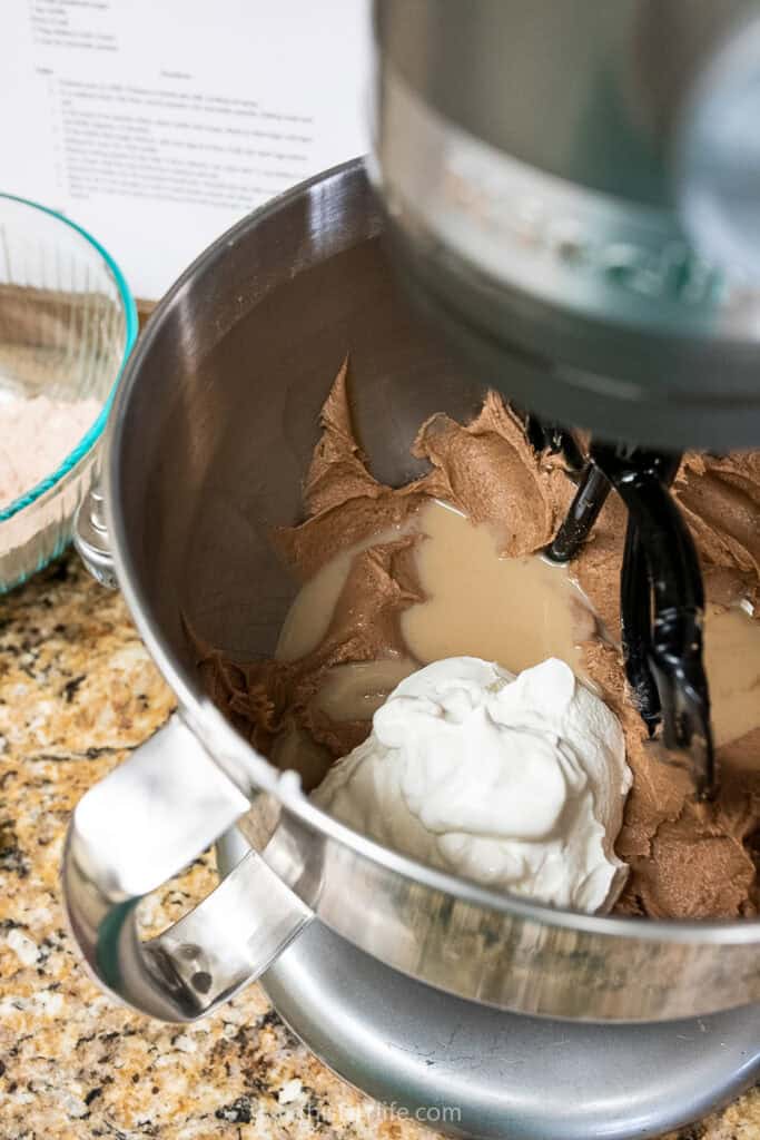 chocolate cake with baileys Irish cream