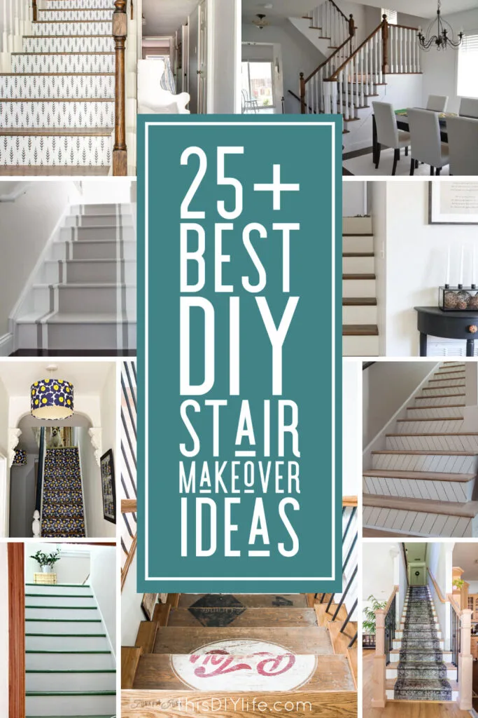 25 best diy stair makeover ideas