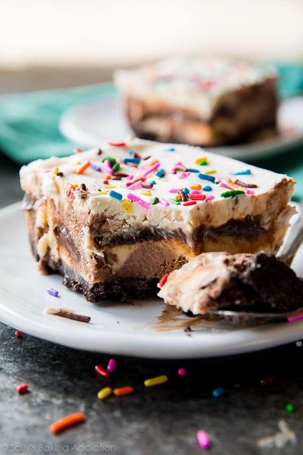 Easy 5 Layer Ice Cream Cake