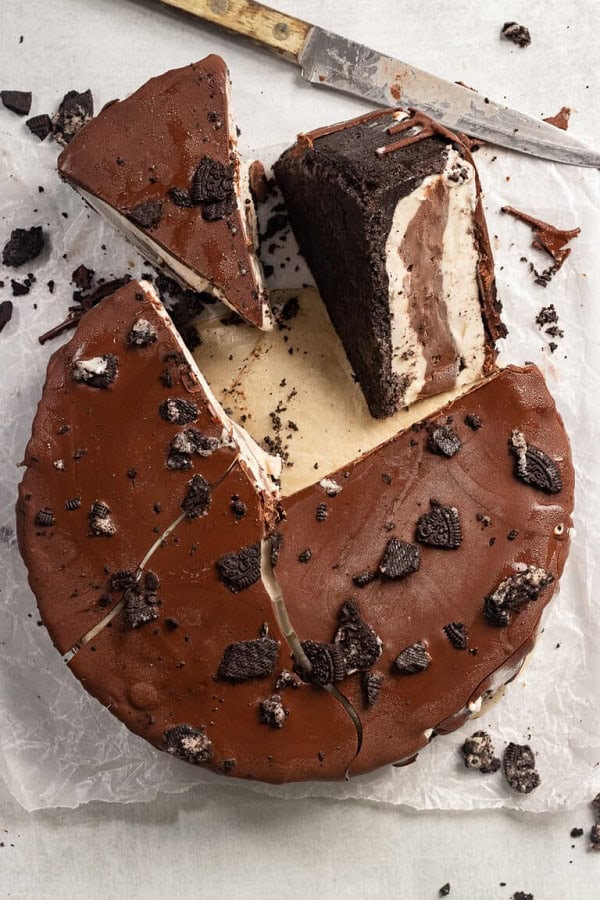 Vegan Ice Cream Cake
