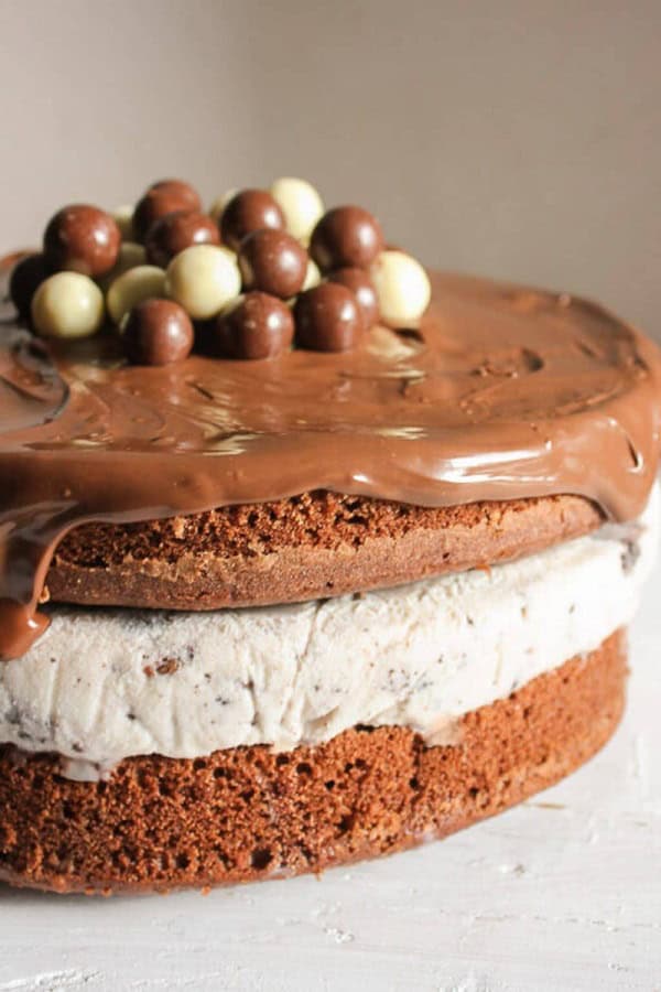 The Delicious Nutella Kit Kat Oreo Ice Cream Cake Recipe