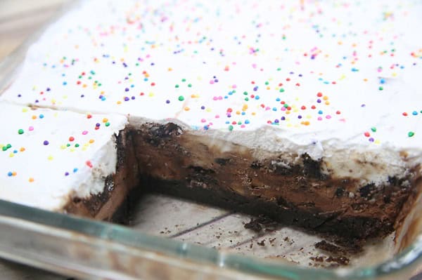 Brownie Bottom Ice Cream Cake