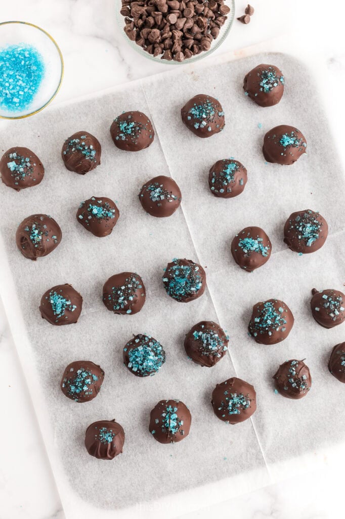 oreo balls are an easy treat to share