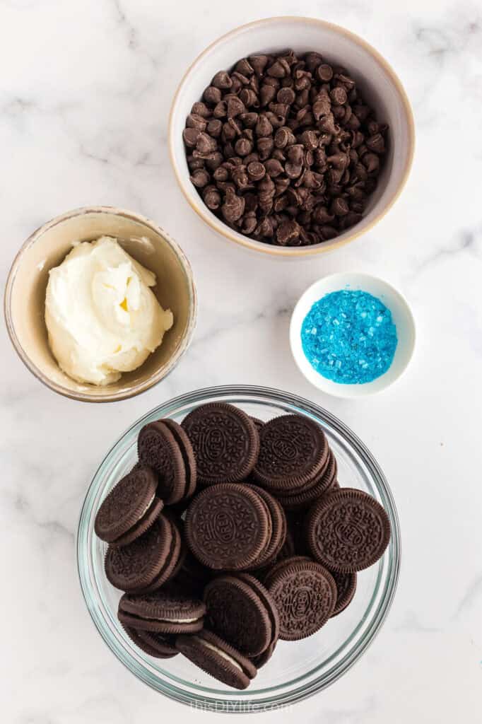 no bake oreo balls ingredients