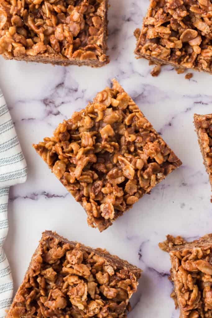 easy chocolate peanut butter rice krispie treats recipe
