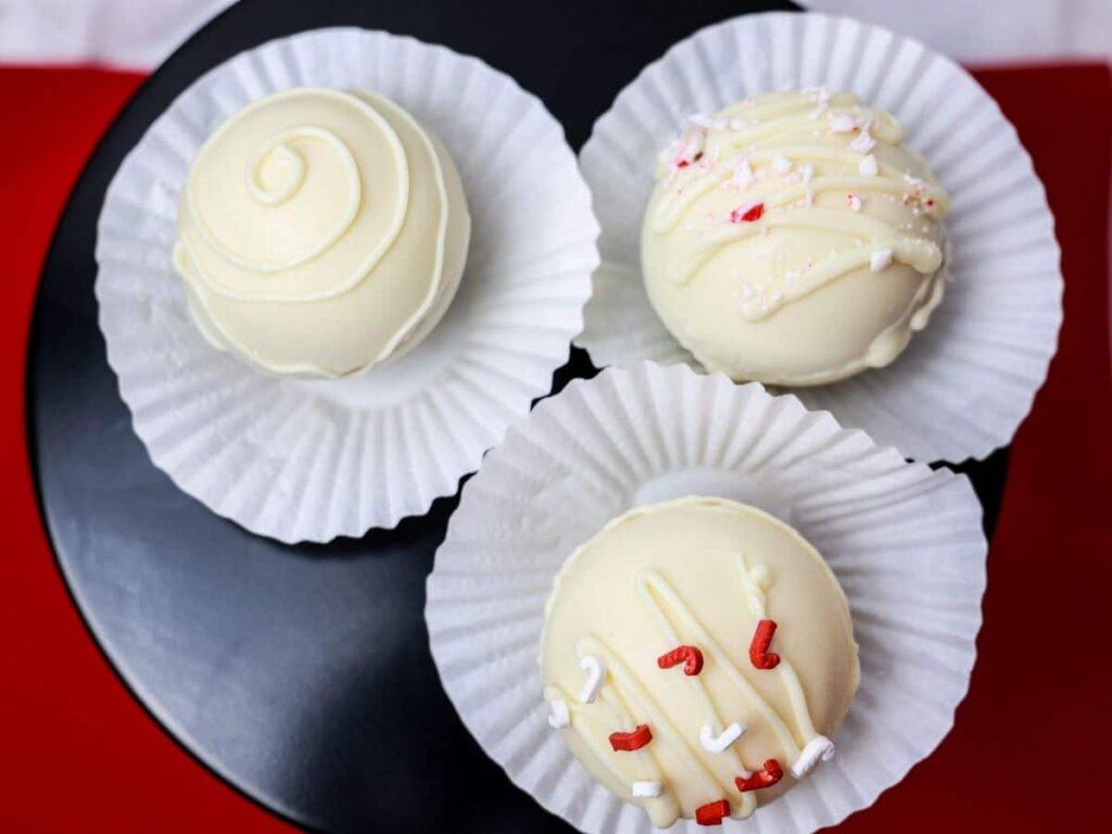 Decadent White Chocolate Hot Cocoa Bombs