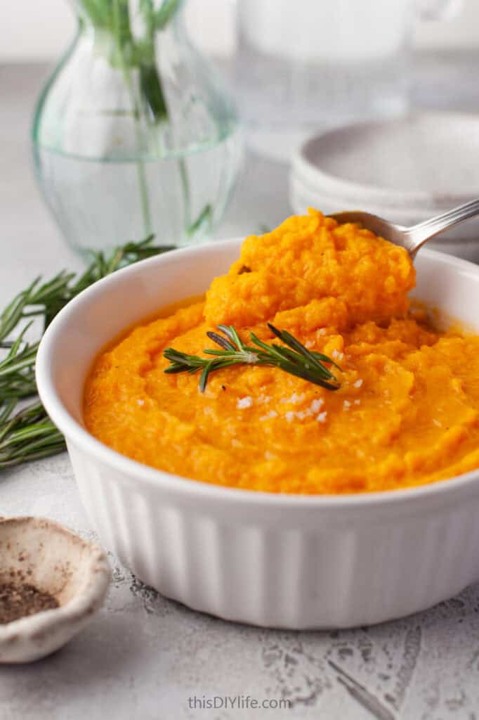 instant pot mashed butternut squash