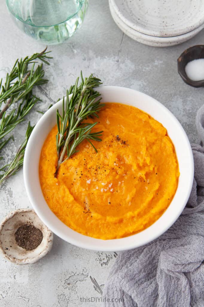instant pot mashed butternut squash