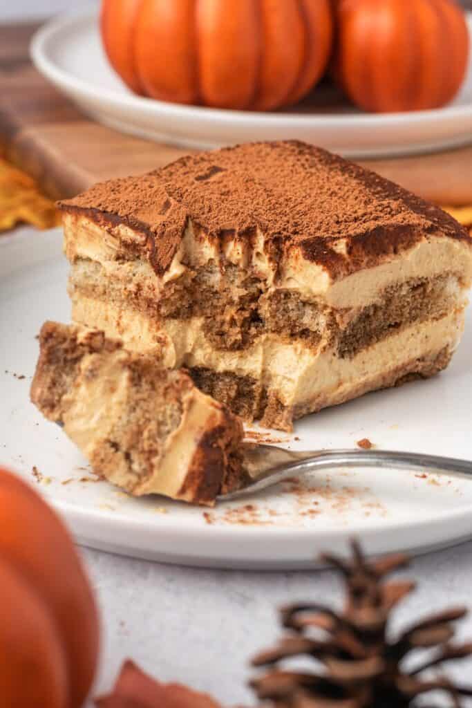 Pumpkin Spice Tiramisu 
