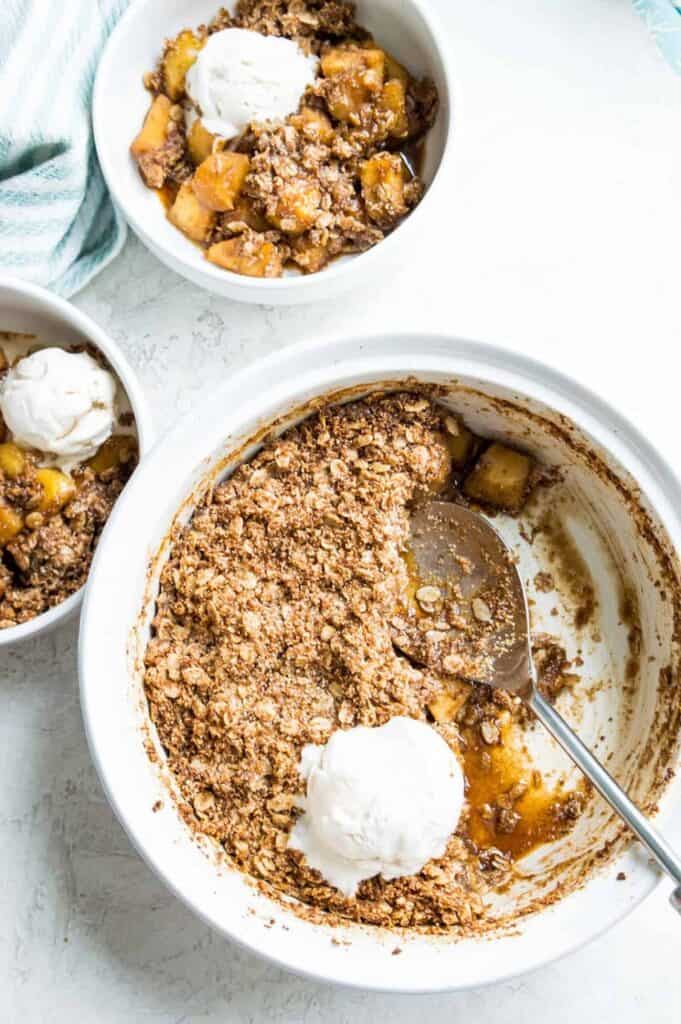 Healthy Apple Crumble