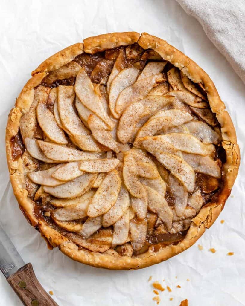 Easy Apple Pear Pie