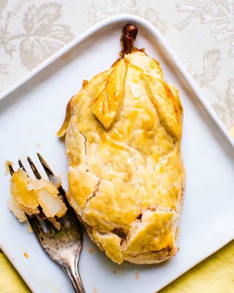 Autumn Spiced Baked Pears from Garlic And Zest