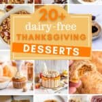 dairy free thanksgiving desserts