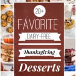 dairy free thanksgiving desserts recipes