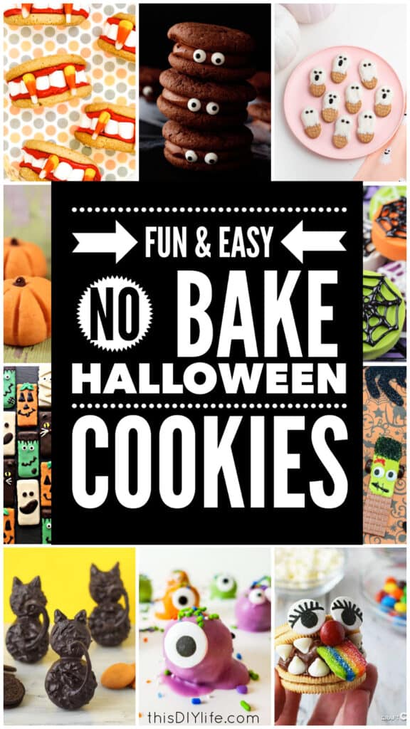 no bake halloween cookies