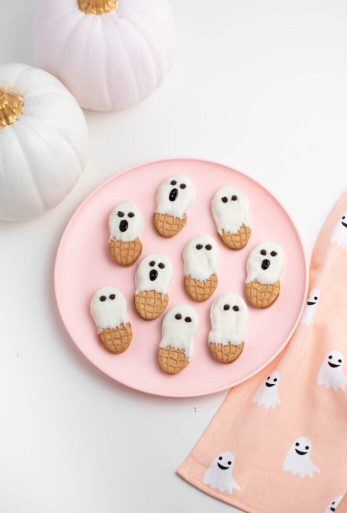 Ghoulish Nutter Butter Ghosts