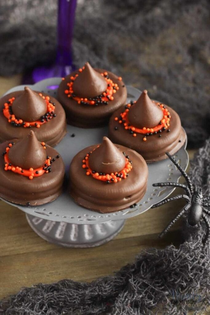 Halloween Witch Hat Cookies
