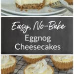 Easy No Bake Eggnog Cheesecake Recipe