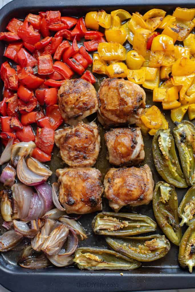 chicken with bell peppers