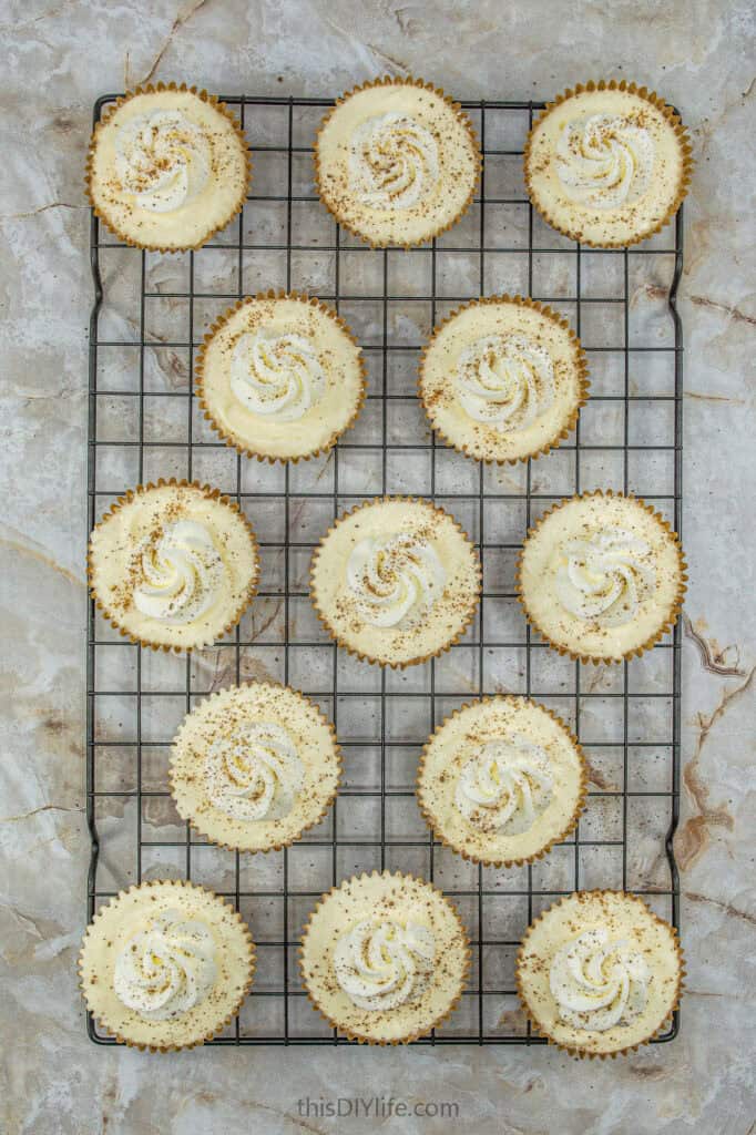 eggnog no bake cheesecake