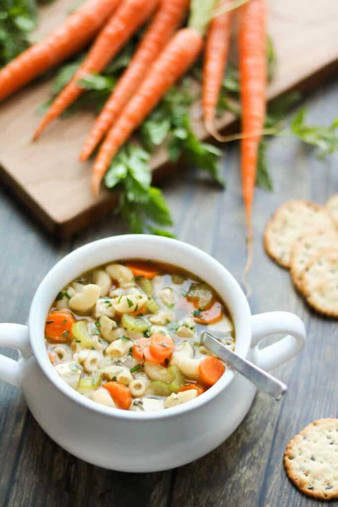 Rotisserie Chicken Noodle Soup