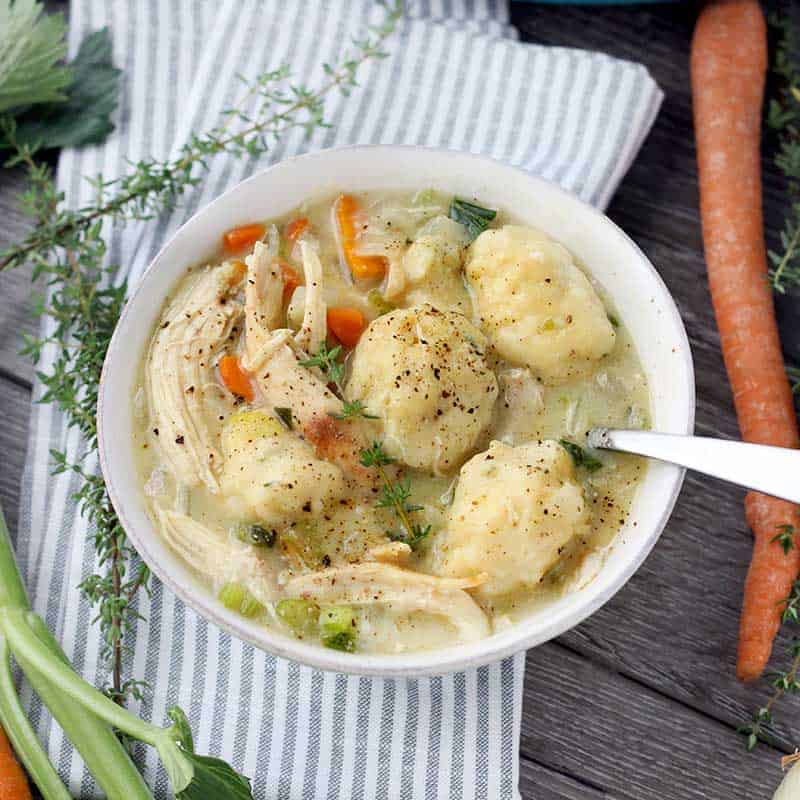 Easy Chicken and Dumplings