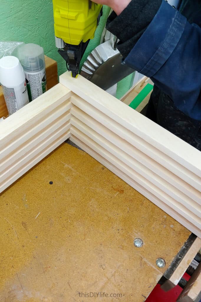 built in computer desk diy steps