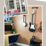 diy home office & music room