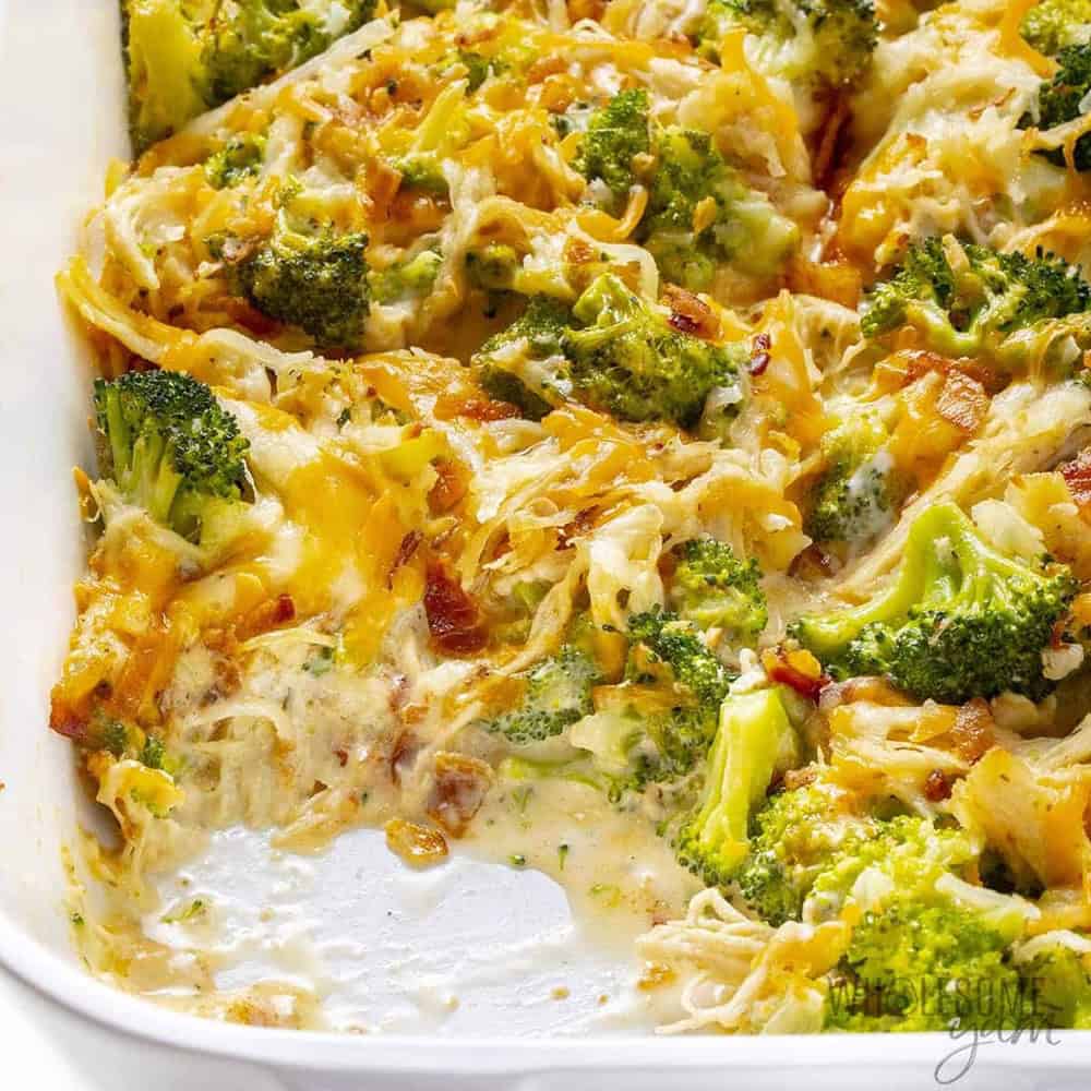 Chicken Bacon Ranch Casserole