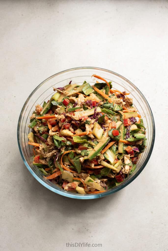 chopped thaiinspired chicken salad