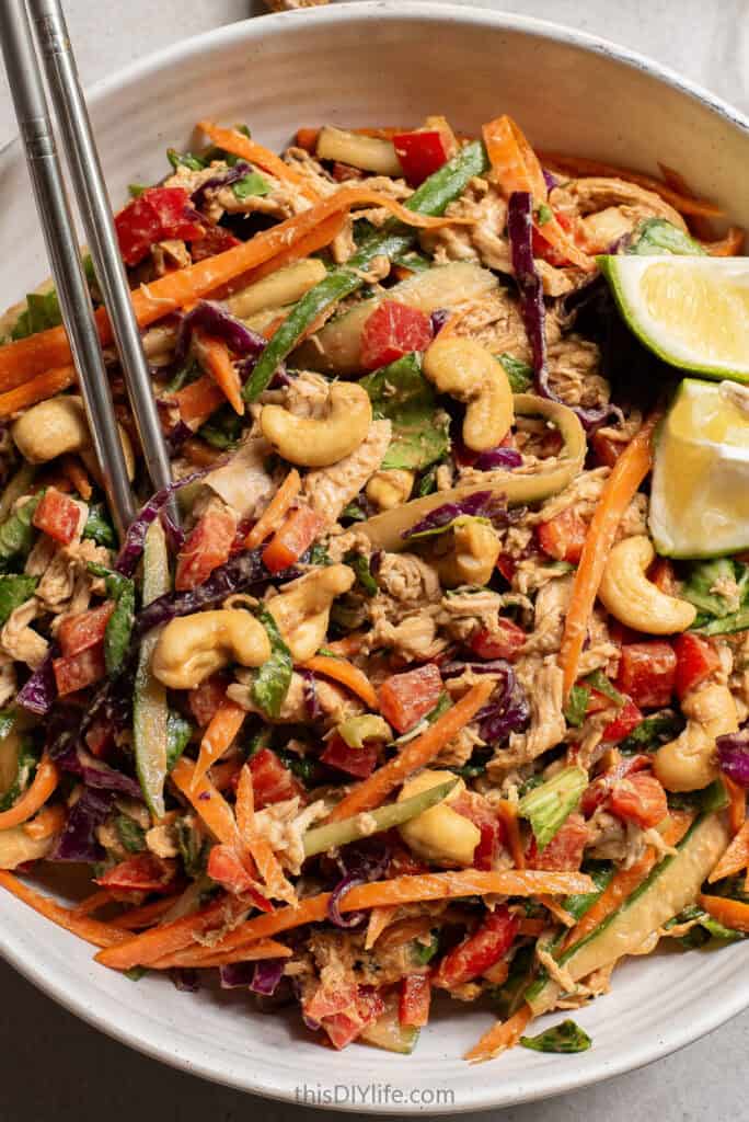 thai chicken chopped salad