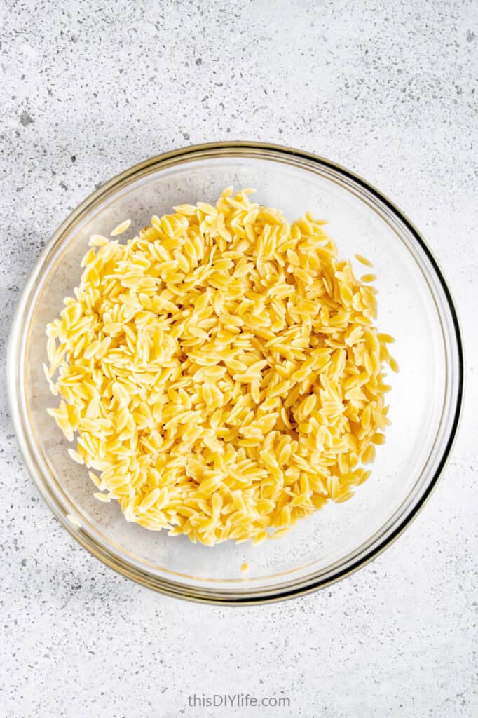 cooked orzo