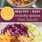 quinoa thai salad recipe