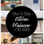 Before Kitchen Makeover on a Budget