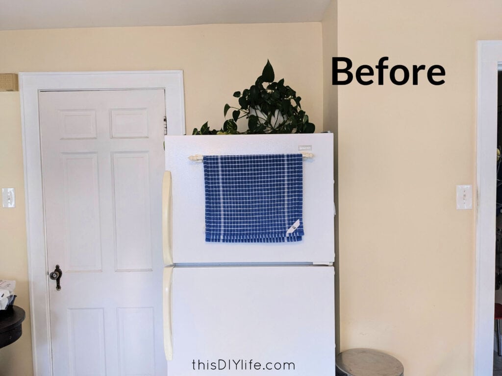 diy kitchen makeover on a budget before
