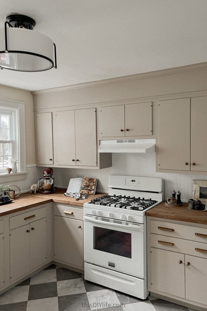 diy budget friendly kitchen makeover