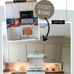 kitchen makeover on a budget