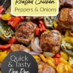 Sheet Pan Jalapeno Baked Chicken with Onions and Bell Peppers