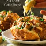 cheesy pull-apart garlic bread recipe